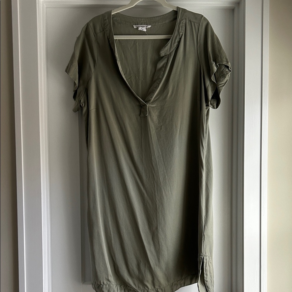 Olive Green Women's dress Lucky Brand size 1X